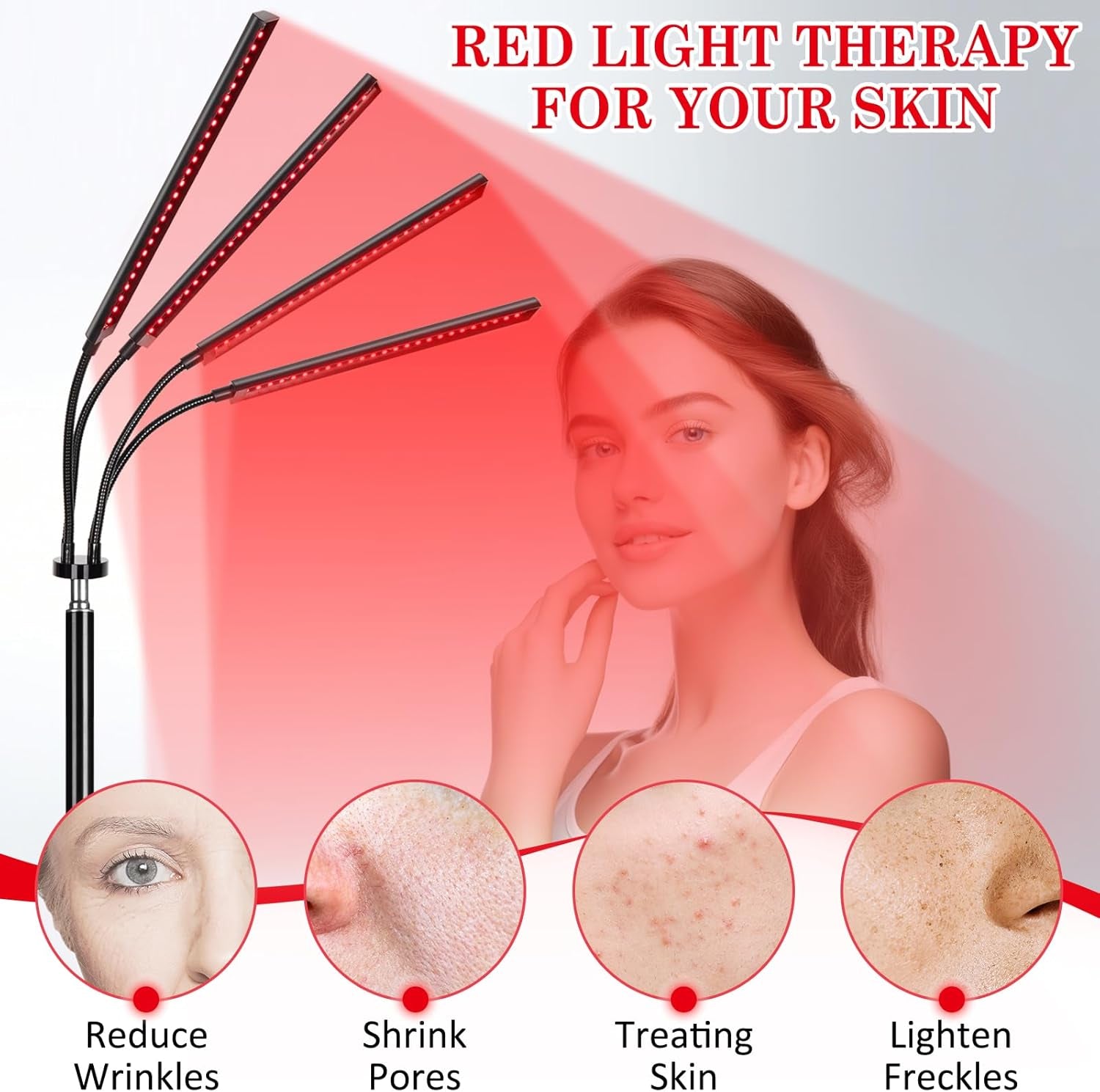Red Light Therapy Lamp