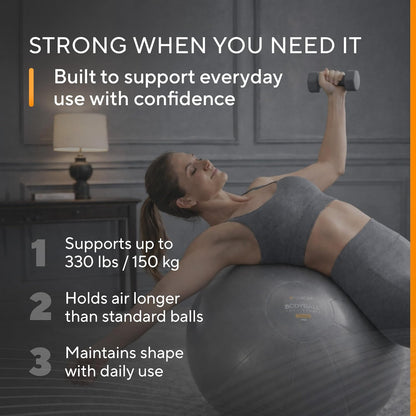 Yoga Ball for Pilates & Fitness 