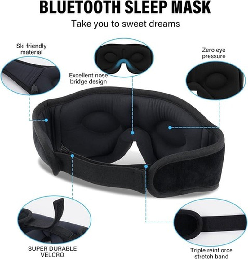 3D Sleep Mask Wireless Music Eye Mask