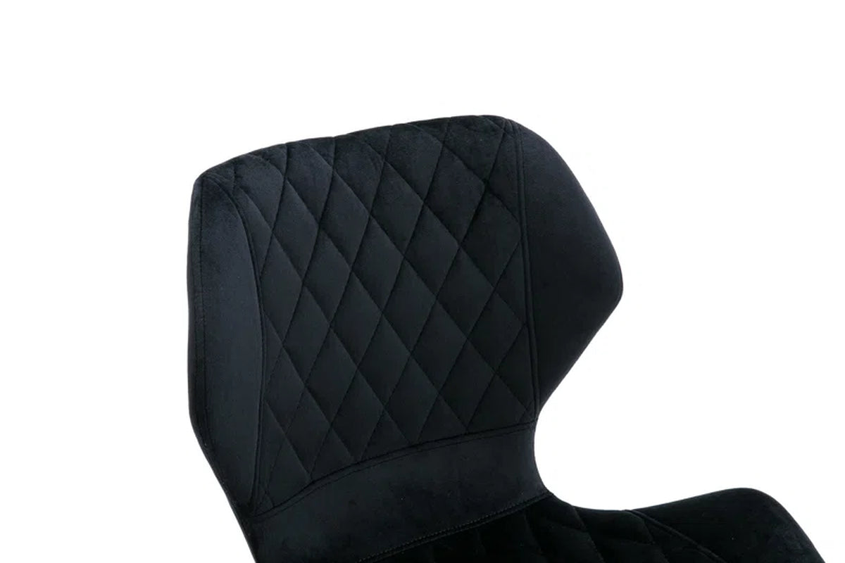 Modern Velvet Counter Stool