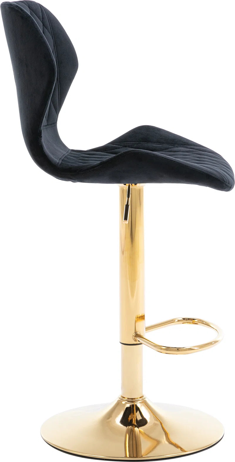 Modern Velvet Counter Stool