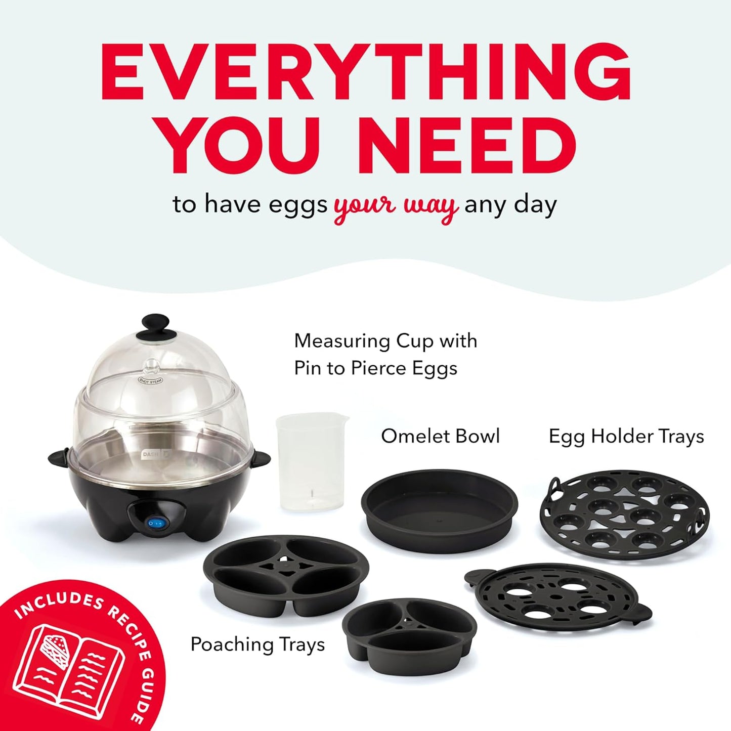 Deluxe Egg Cooker 