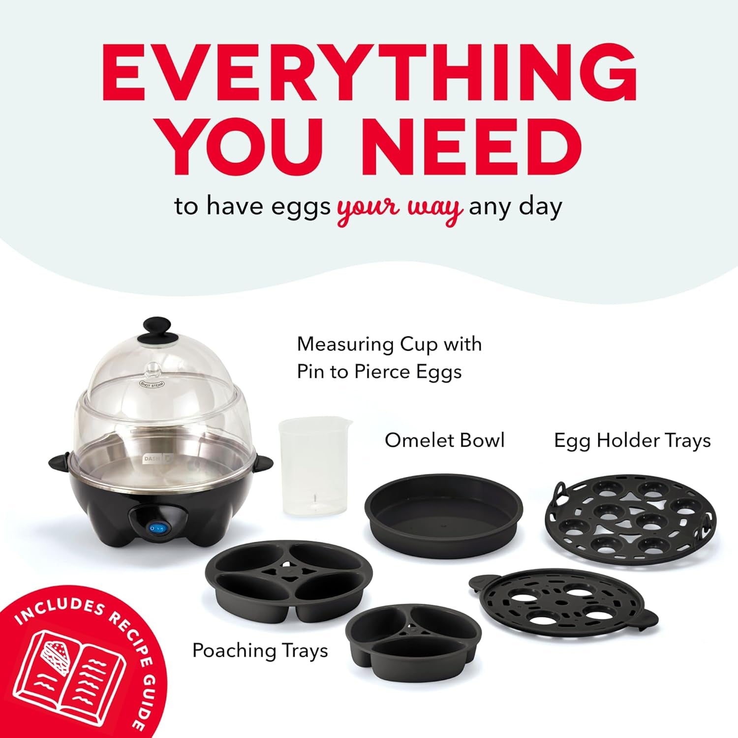 Deluxe Egg Cooker 