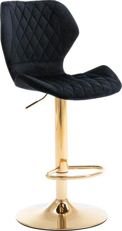 Modern Velvet Counter Stool