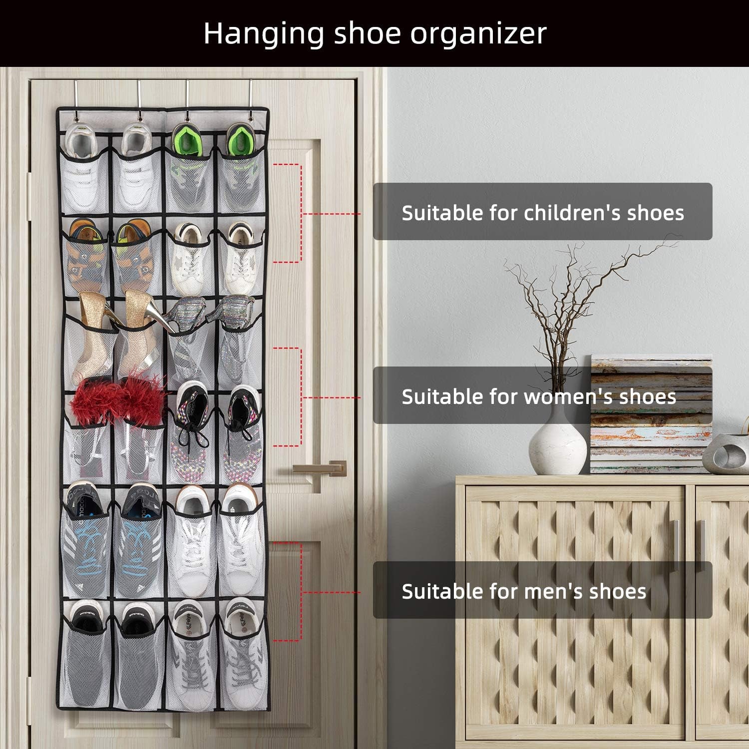 over the Door Shoe Organizer