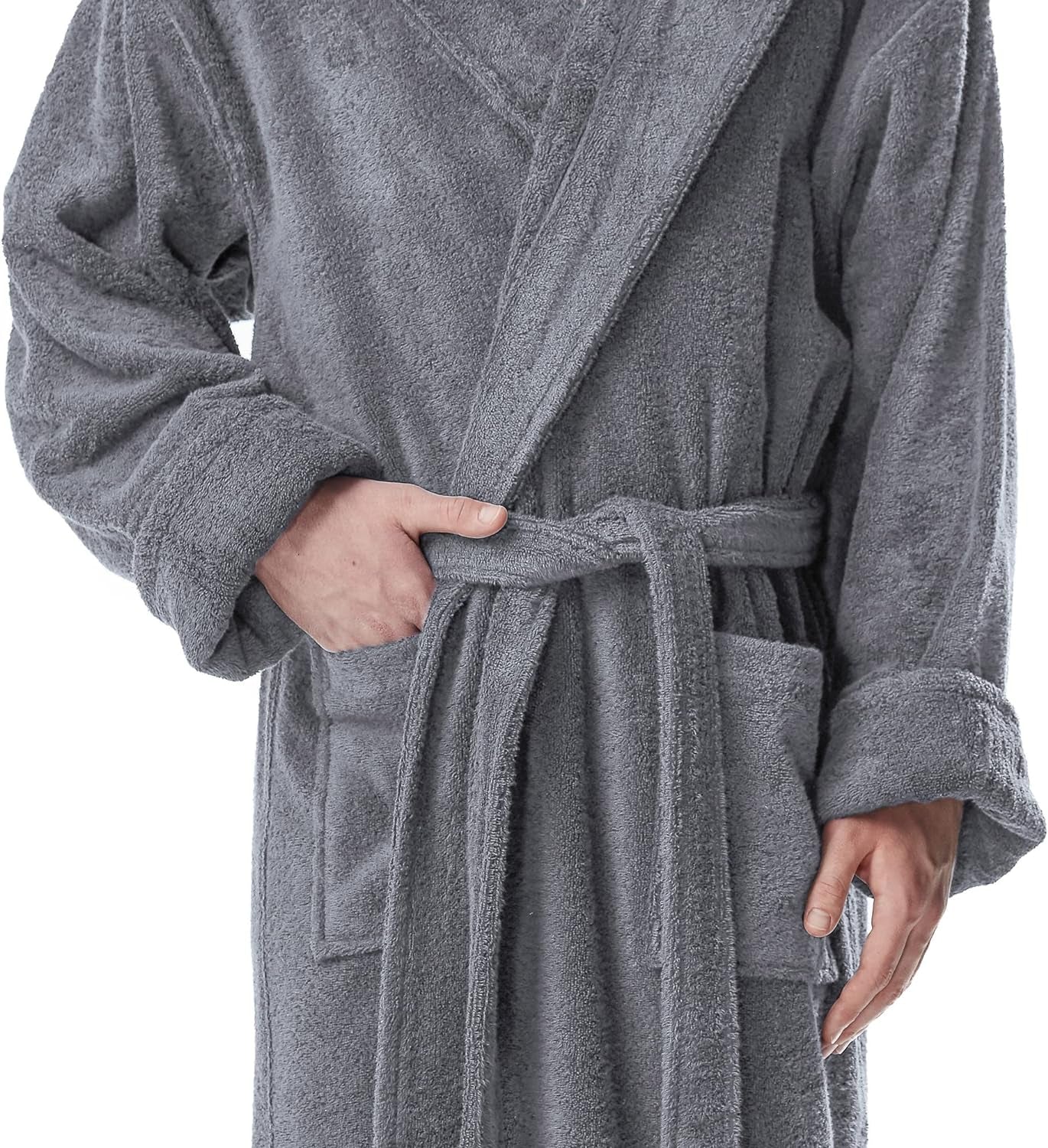 Men'S Hooded Turkish Bathrobe