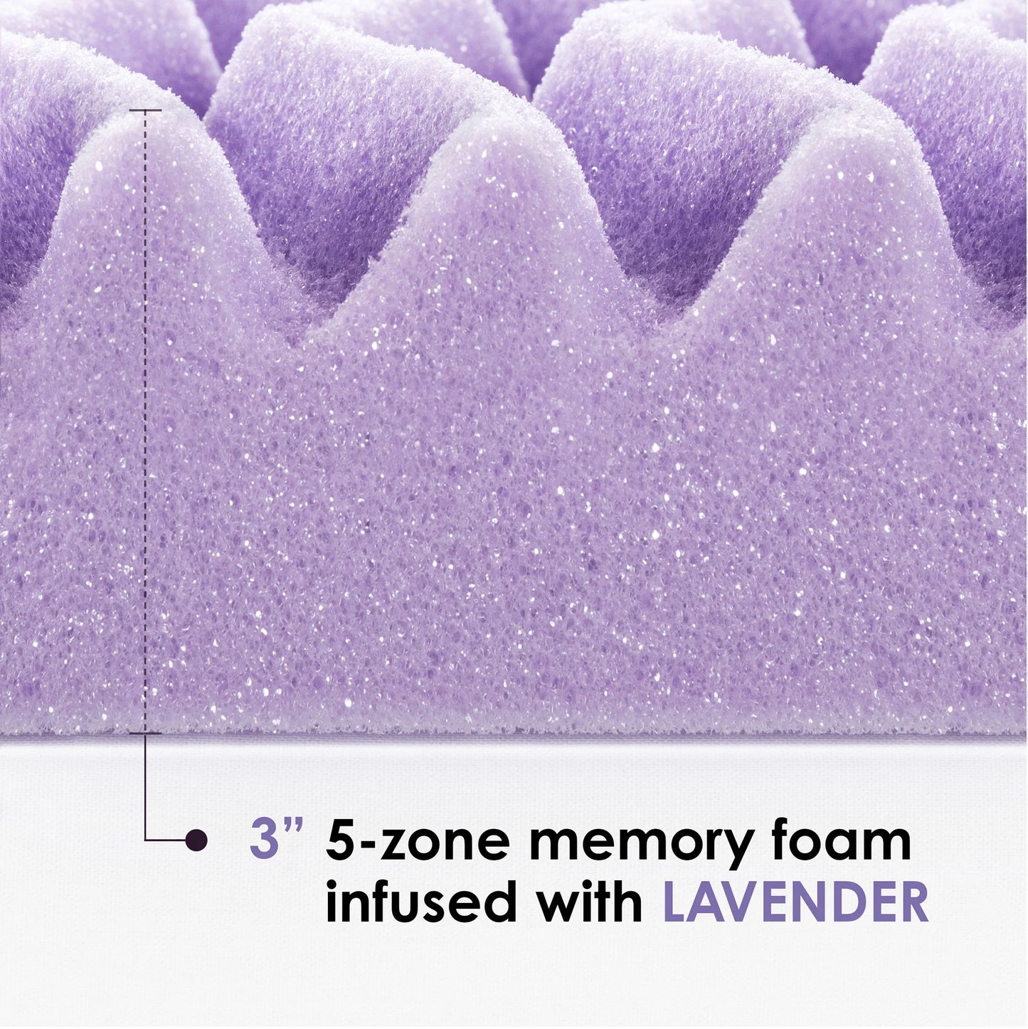 Mattress Topper with Lavender Infusion