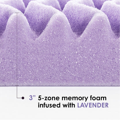 Mattress Topper with Lavender Infusion