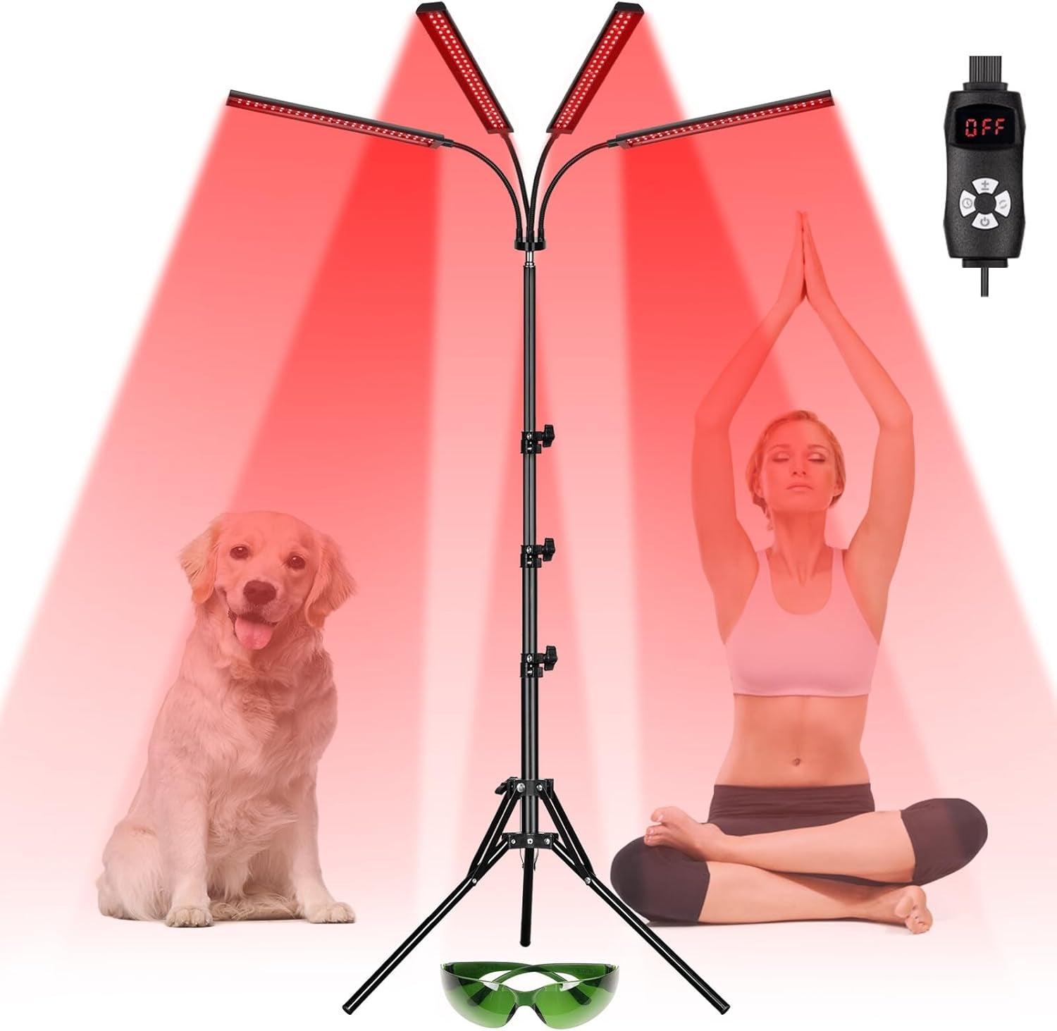 Red Light Therapy Lamp