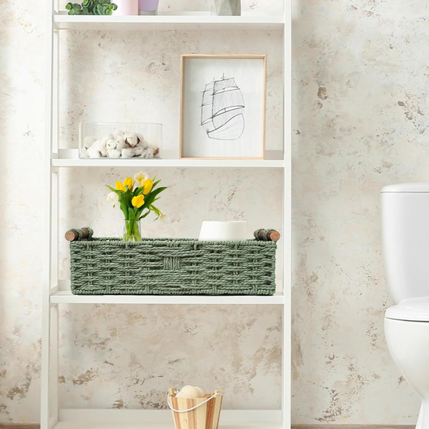 Decorative Toilet Paper Basket 