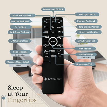  Bed Base Head and Foot Lift