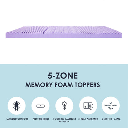 Mattress Topper with Lavender Infusion