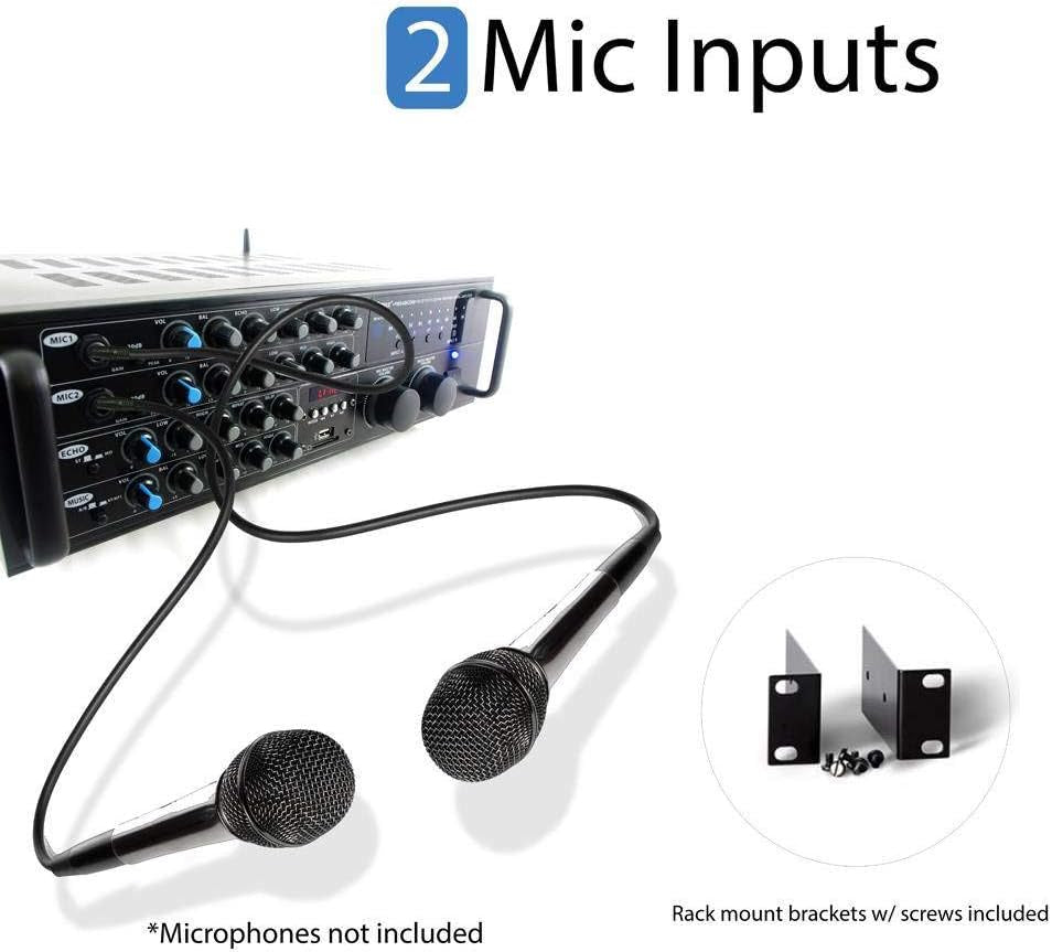 DJ Karaoke Mixer and Amplifier