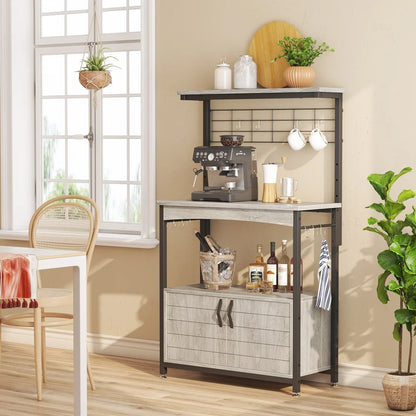  Coffee Bar with Hooks