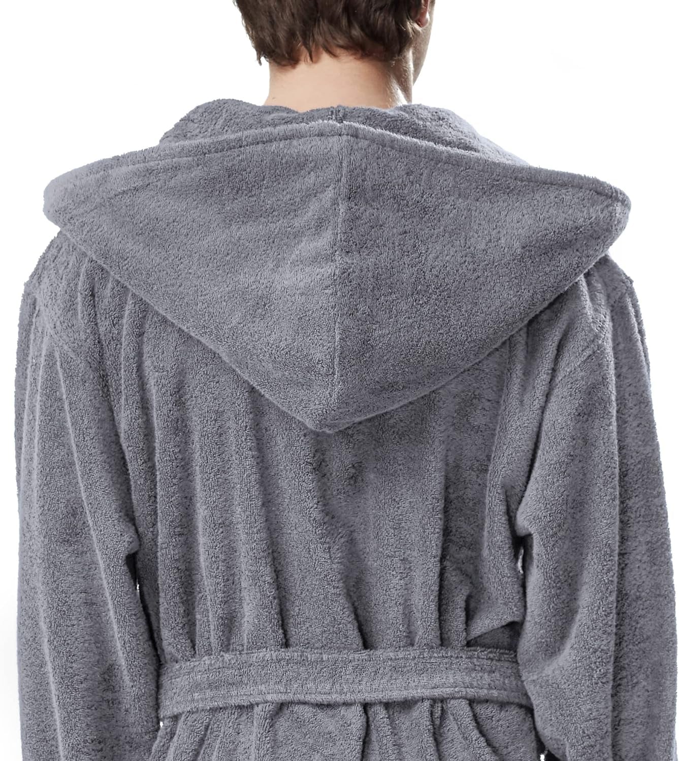 Men'S Hooded Turkish Bathrobe