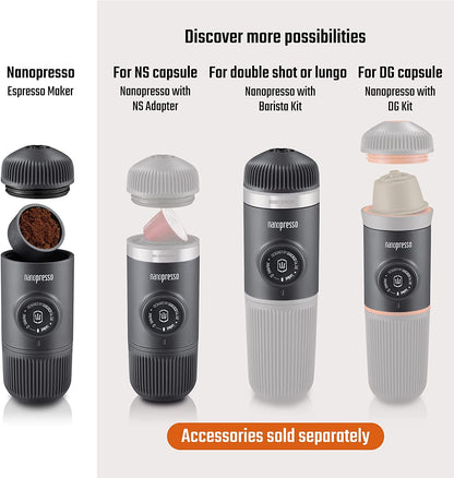 Portable Espresso Maker Bundled