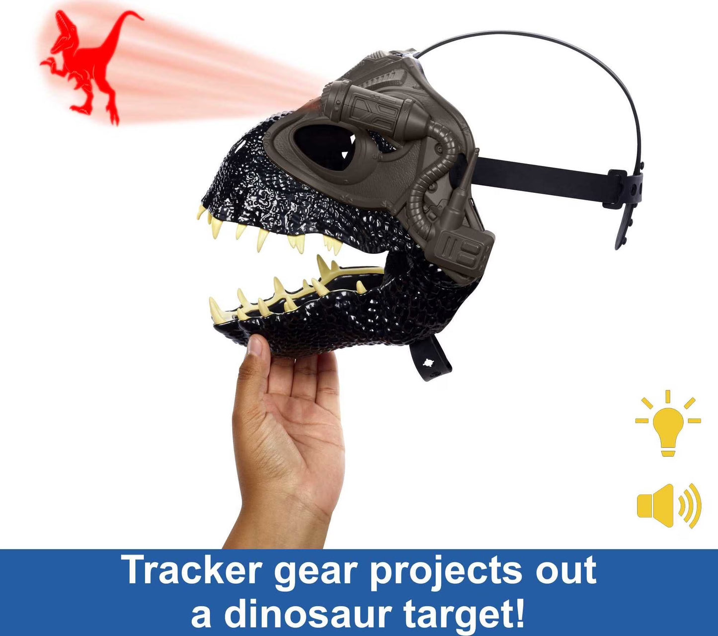 Indoraptor Dinosaur Mask