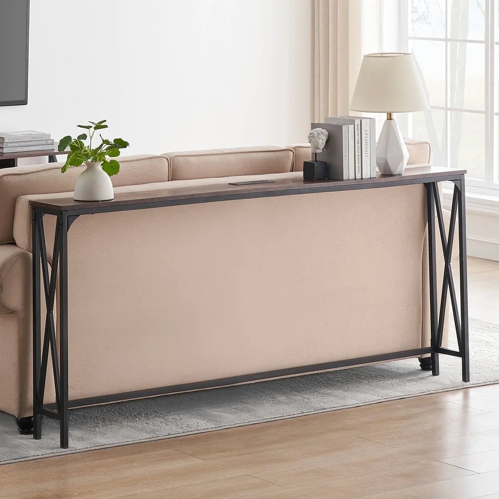 Mesa De Sofá Con Tomacorrientes