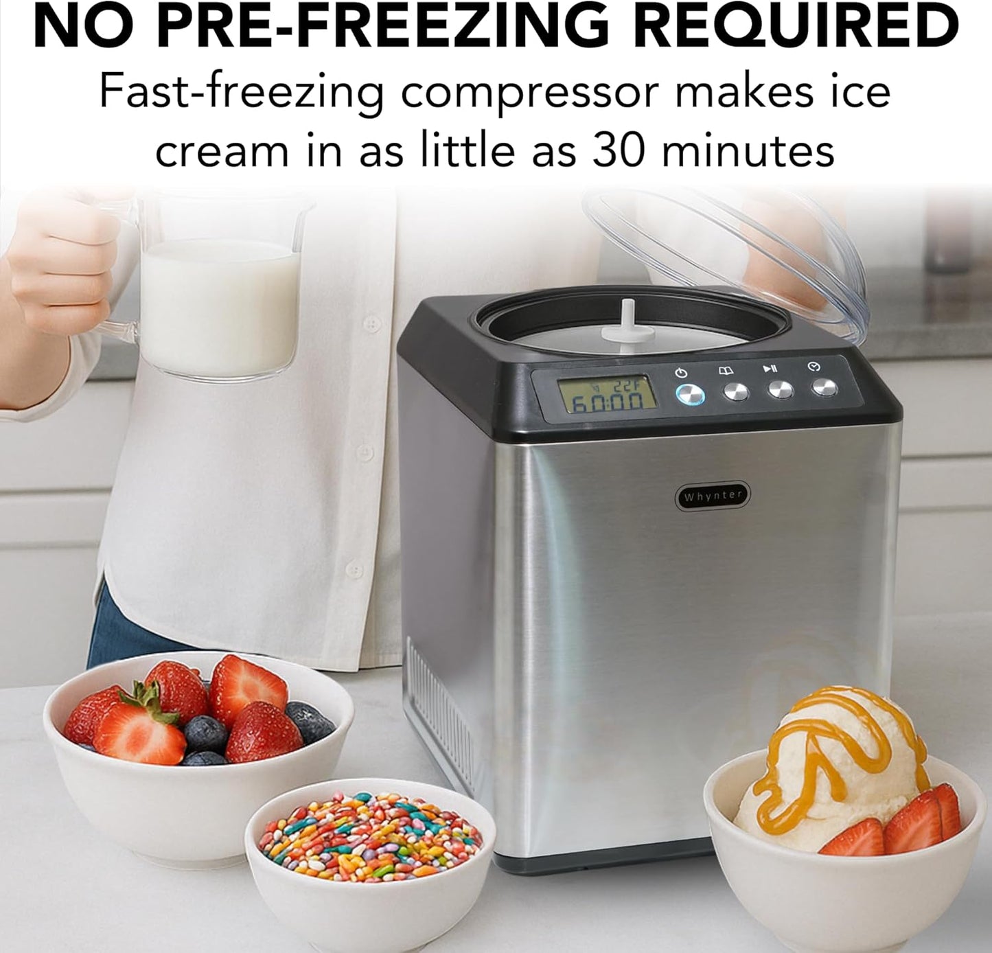 Ice Cream Maker Machine