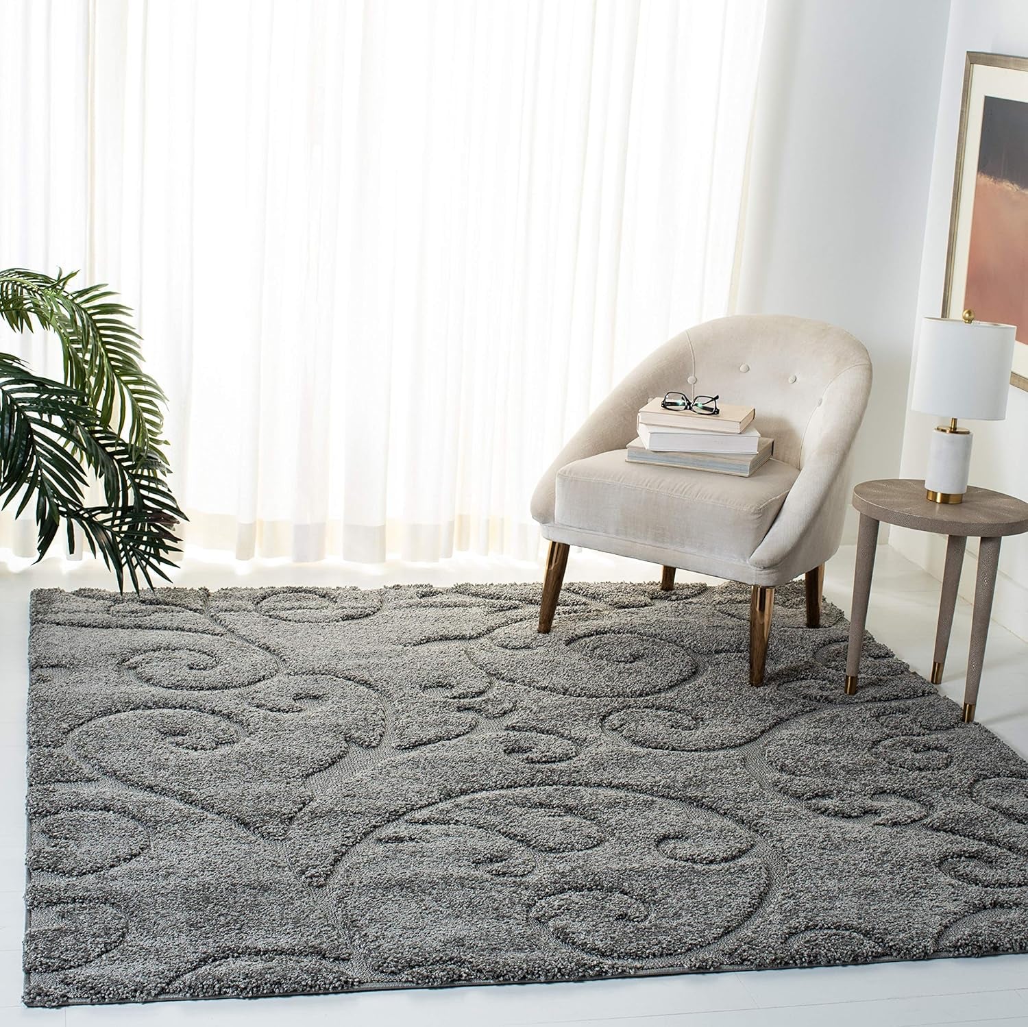 Florida Shag Collection Area Rug