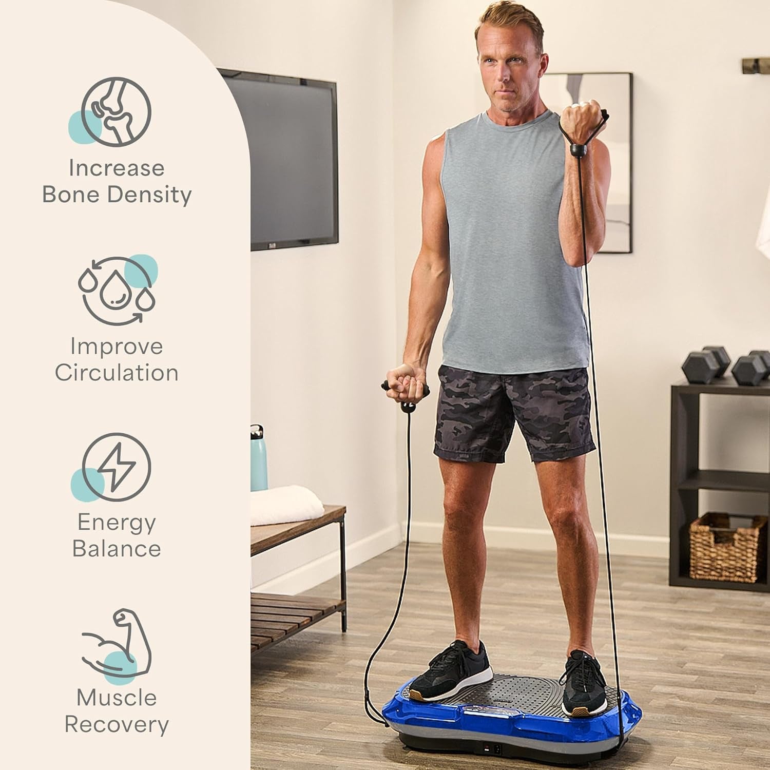 Vibration Plate Exercise Machine
